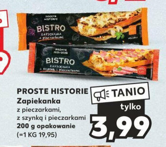 Kaufland PROSTE HISTORIE Zapiekanka 200 g oferta