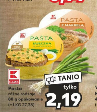 Kaufland Pasta 80 g oferta