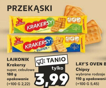 Kaufland LAJKONIK Krakersy 180 g oferta