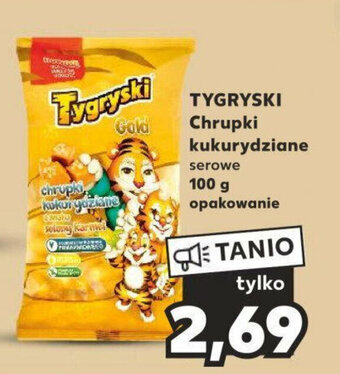 Kaufland TYGRYSKI Chrupki kukurydziane 100 g oferta