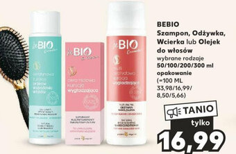 Kaufland BEBIO Szampon, Odżywka, Wcierka lub Olejek do włosów 50/100/200/300 ml oferta