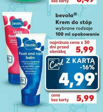 Kaufland bevola® Krem do stóp 100 ml oferta