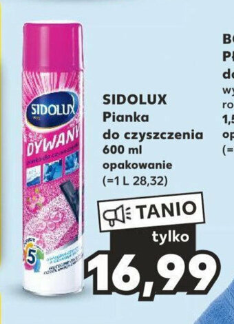 Kaufland SIDOLUX Pianka do czyszczenia 600 ml oferta