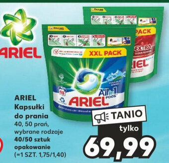 Kaufland ARIEL Kapsułki do prania oferta