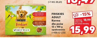 Kaufland FRISKIES ADULT Karma dla psów 12 x 100 g oferta