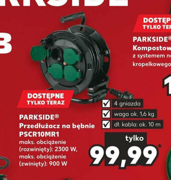 Kaufland PARKSIDEⓇ Przedłużacz na bębnie PSCR10MR1 oferta
