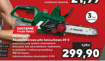 Kaufland PARKSIDE Akumulatorowa piła łańcuchowa 20 V oferta
