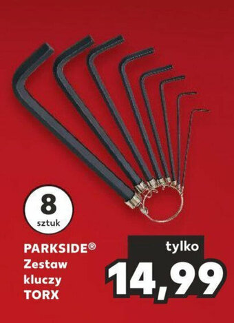 Kaufland PARKSIDE Zestaw kluczy TORX oferta