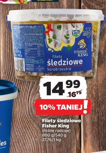Netto Filety śledziowe fisher king oferta