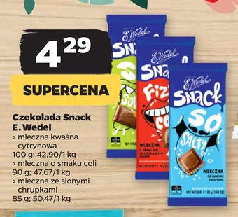 Netto Czekolada snack e wedel oferta