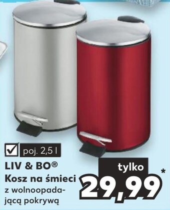 Kaufland Kosz na śmieci liv & bo oferta