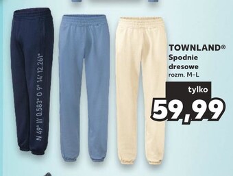 Kaufland Spodnie dresowe townland oferta