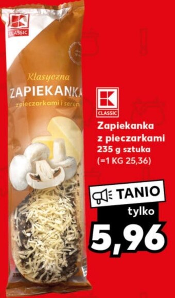 Kaufland Zapiekanka oferta