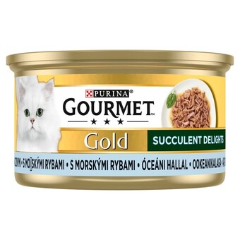 Maxi Zoo Gourmet gold karma dla kotów z rybą 85 g oferta
