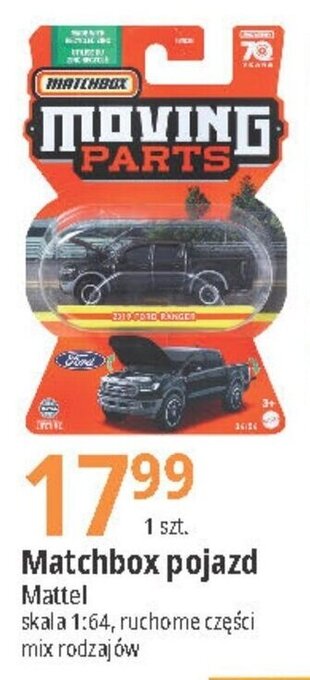 E.Leclerc Matchbox pojazd Mattel oferta