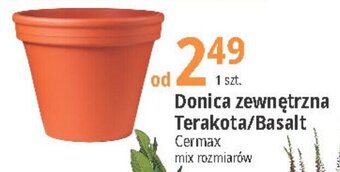 E.Leclerc Donica zewnętrzna Terakota/Basalt Cermax oferta