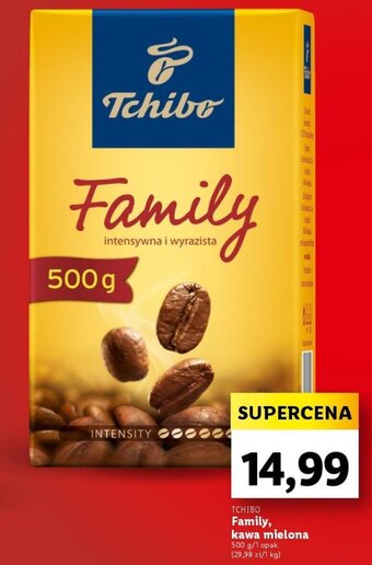 Lidl TCHIBO Family, kawa mielona 500 g oferta