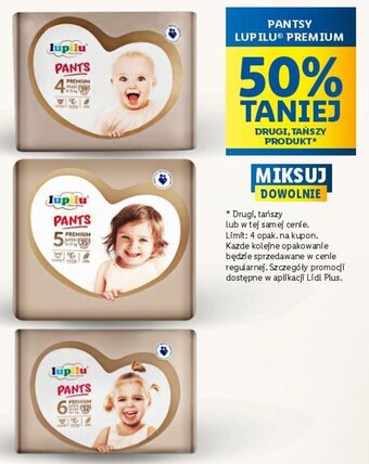 Lidl PANTSY LUPILU PREMIUM oferta