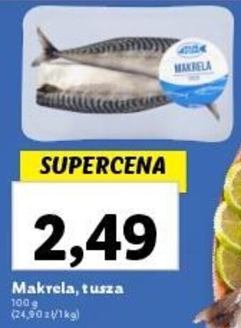Lidl Makrela, tusza 100 g oferta