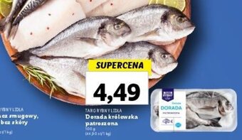 Lidl TARG RYBNY LIDLA Dorada królewska patroszona 100 g oferta