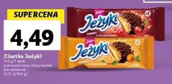 Lidl Ciastka Jeżyki 140 g oferta