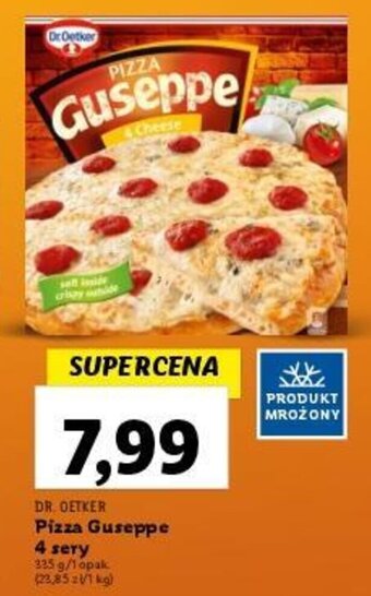 Lidl DR. OETKER Pizza Guseppe 335g oferta