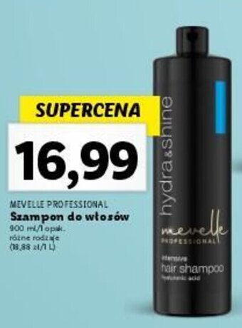 Lidl MEVELLE PROFESSIONAL Szampon do włosów 400ml oferta
