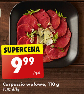 Biedronka Carpaccio wołowe, 110 g oferta