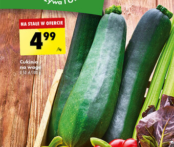 Biedronka Cukinia na wagę 1kg oferta
