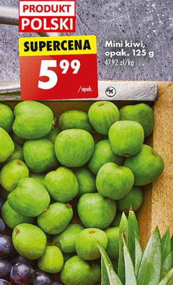 Biedronka Mini kiwi, opak. 125 g oferta