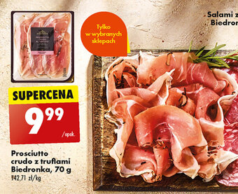 Biedronka Prosciutto crudo z truflami Biedronka, 70 g oferta