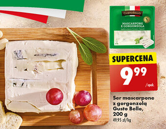 Biedronka Ser mascarpone z gorgonzolą Gusto Bello, 200 g oferta