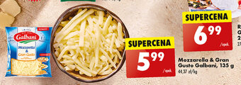 Biedronka Mozzarella & Gran Gusto Galbani, 135 g oferta