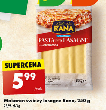 Biedronka Makaron świeży lasagne Rana, 250 g oferta