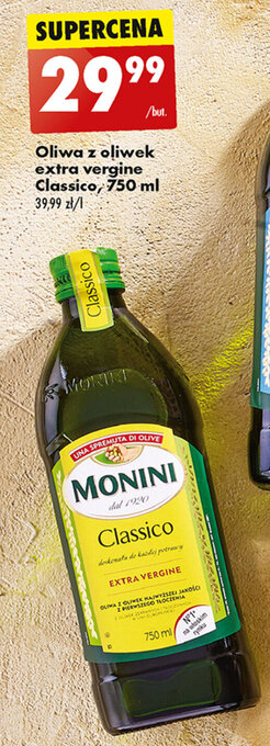 Biedronka Oliwa z oliwek extra vergine Classico, 750 ml oferta