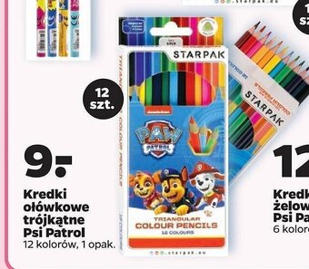 Kredki ołówkowe psi patrol