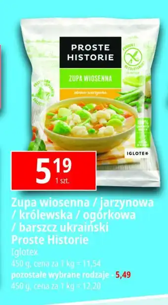 Intermarche Zupa wiosenna oferta