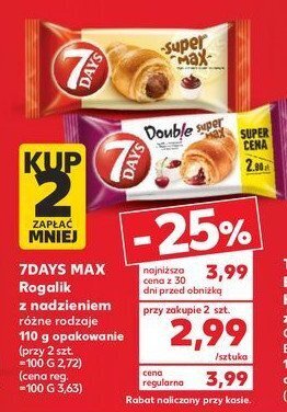 Kaufland Rogal wanilia-wiśnia oferta