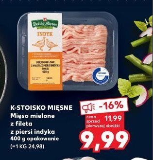 Kaufland Mięso mielone z fileta z piersi indyka oferta