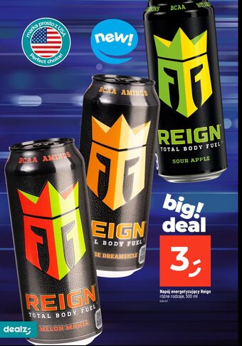 Dealz Napój energetyczny orange dreamsicle oferta