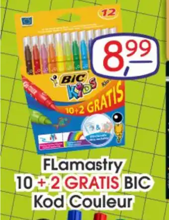 Delikatesy Paleo Flamastry 10+2 gratis BIC oferta