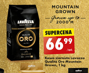 Biedronka Kawa ziarnista Lavazza Qualità Oro Mountain Grown 1 kg oferta