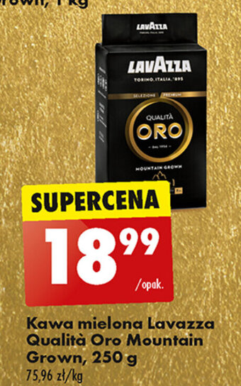 Biedronka Kawa ziarnista Lavazza Qualità Oro Mountain Grown 1 kg oferta