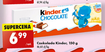 Biedronka Czekolada Kinder 150 g oferta