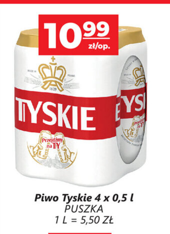Top Market Piwo Tyskie 4x500ml oferta