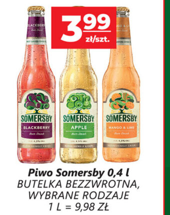 Top Market Piwo Somersby 400ml oferta