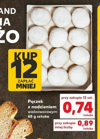 Kaufland Pączek z nadzieniem wieloowocowym oferta