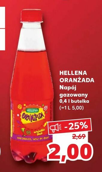 Kaufland HELLENA ORANŻADA Napój gazowany oferta