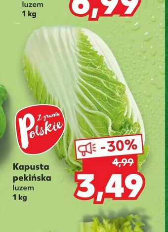 Kaufland Kapusta pekińska oferta