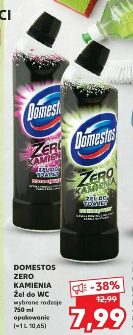 Kaufland DOMESTOS ZERO KAMIENIA Żel do WC oferta